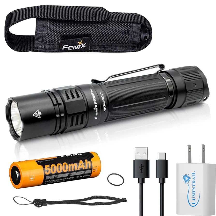 Amazon.com: Fenix PD36R Pro High Lumen Tactical Flashlight